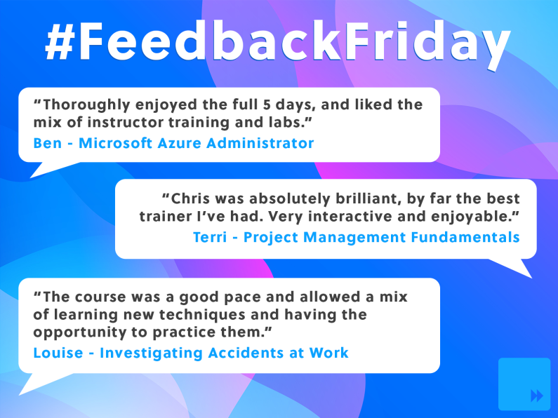  Feedback Friday